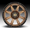 XD Series XD863 Titan Bronze Custom Truck Wheels Rims 3